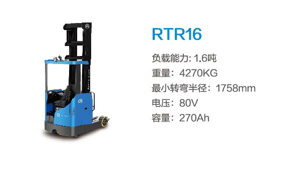 比亞迪RTR16—1.6噸座駕式前移叉車(chē)